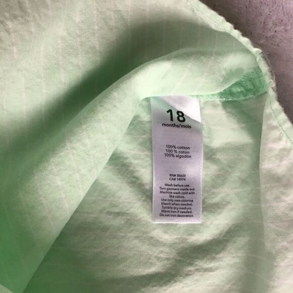 Carters Vertical Striped Button Down Dress Shirt - Picture 3 of 6